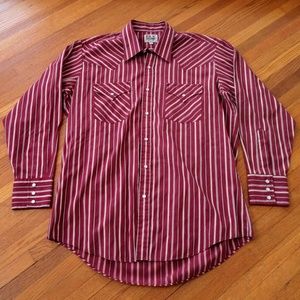 Ely Cattleman Western Pearl Snap Men's Shirt